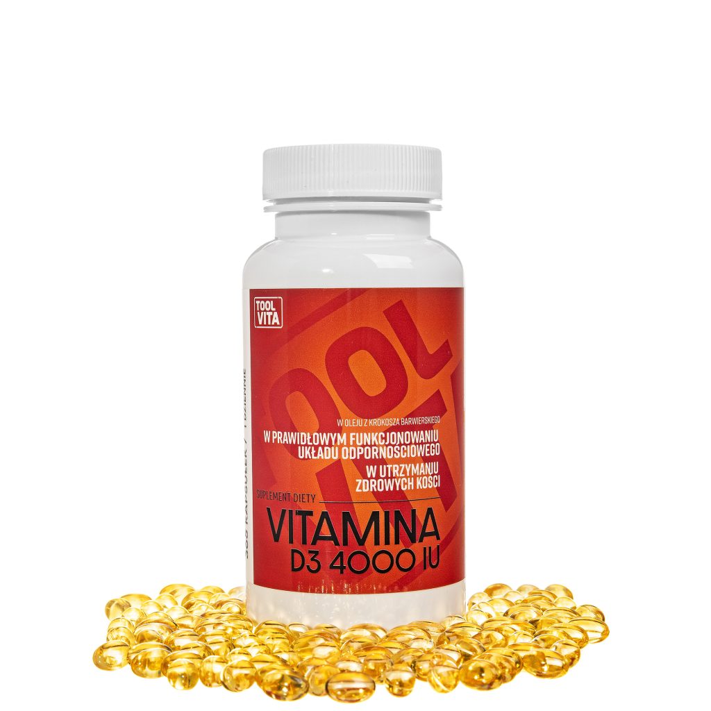 WITAMINA D3 4000 IU | 365 kapsułek – zdjęcie 1