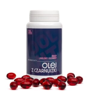 OLEJ Z CZARNUSZKI, WIT. A | 120 kapsułek