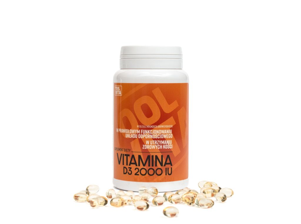 WITAMINA D3 2000 IU | 365 kapsułek + POTAS | 120 kapsułek – zdjęcie 2