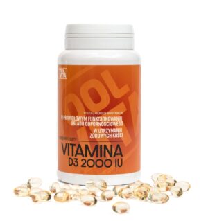WITAMINA D3 2000 IU | 365 kapsułek