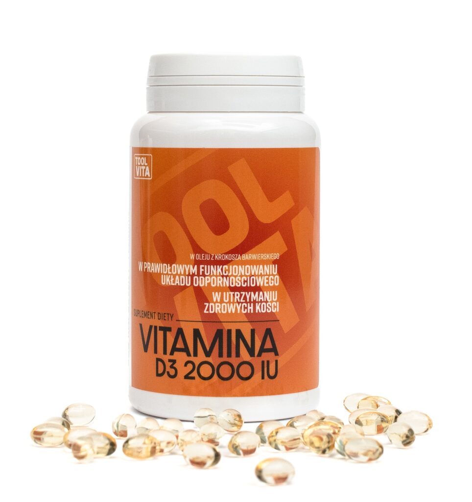 WITAMINA D3 2000 IU | 365 kapsułek – zdjęcie 1