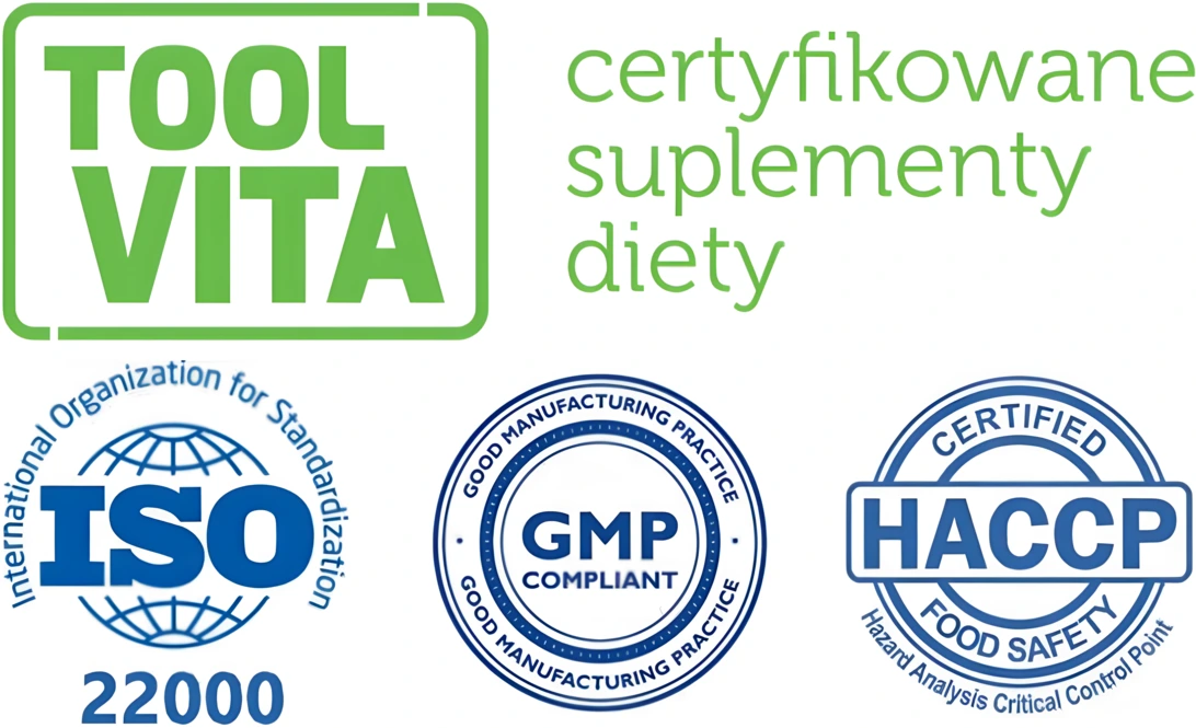 Toolvita – certyfikaty