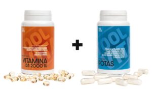 WITAMINA D3 2000 IU | 365 kapsułek + POTAS | 120 kapsułek